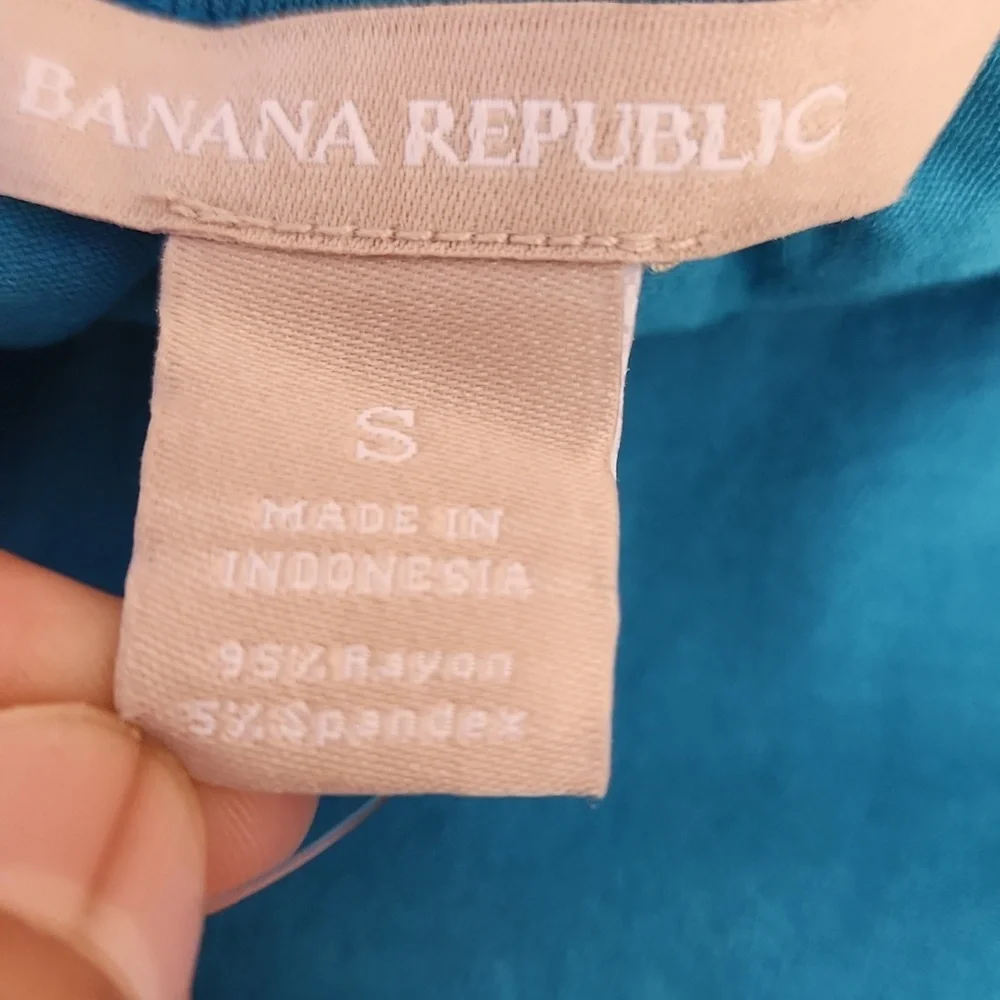 BANANA REPUBLIC Tie Front Belt Gemma True Wrap Silhouette Dress, size S